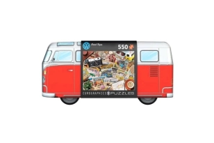 Puzzle VW Viajes por carretera lata, 550 piezas