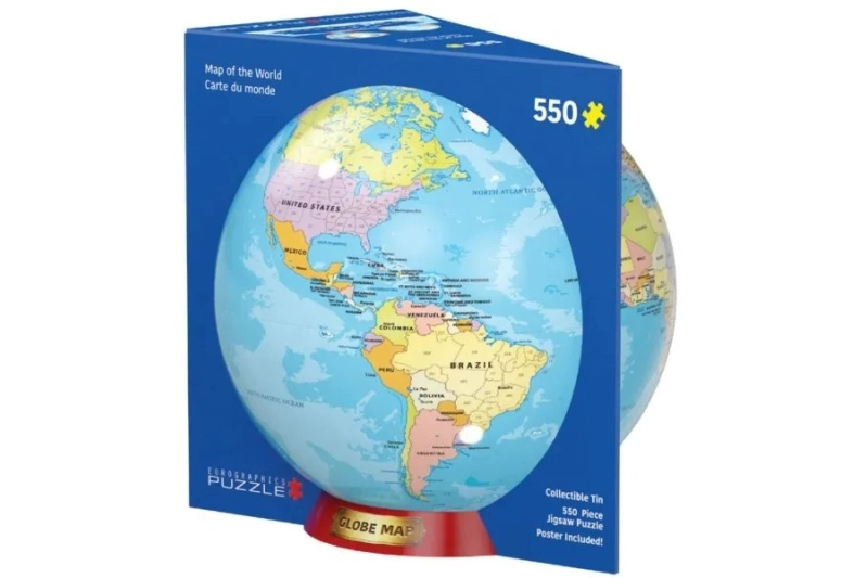 Puzle Mapa del Món, 550 peces