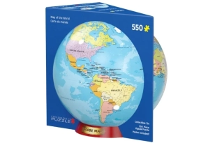 Puzzle Mapa del Mundo, 550 piezas
