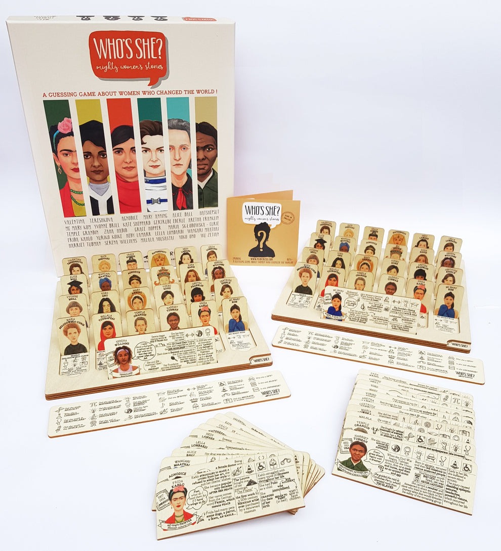 Who's she? Juego de madera (Ed. castellano)