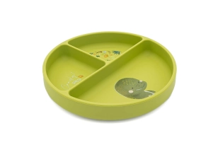 Plato de silicona Dinosaurio