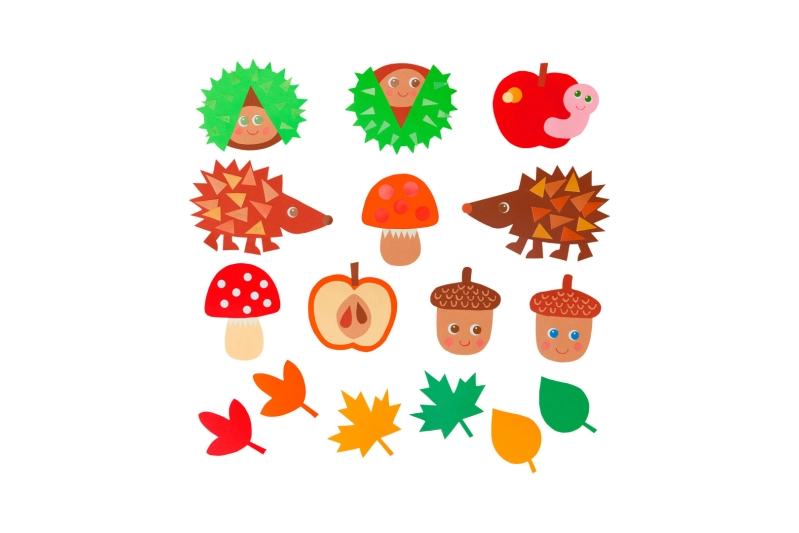 Set creativo - Garlanda de otoño