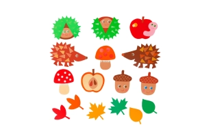 Set creativo - Garlanda de otoño