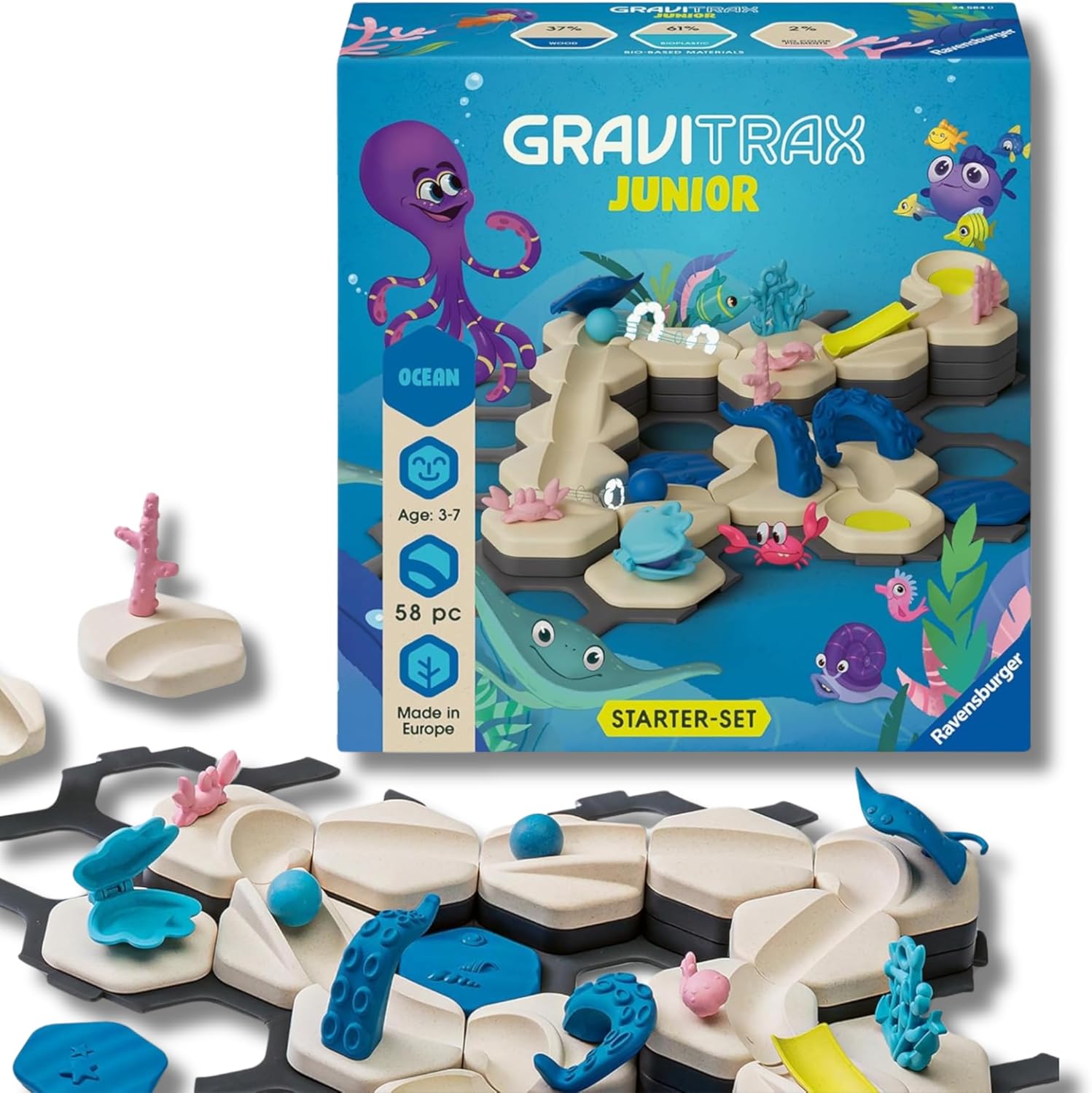 Gravitrax Junior Starter Set S - Ocean