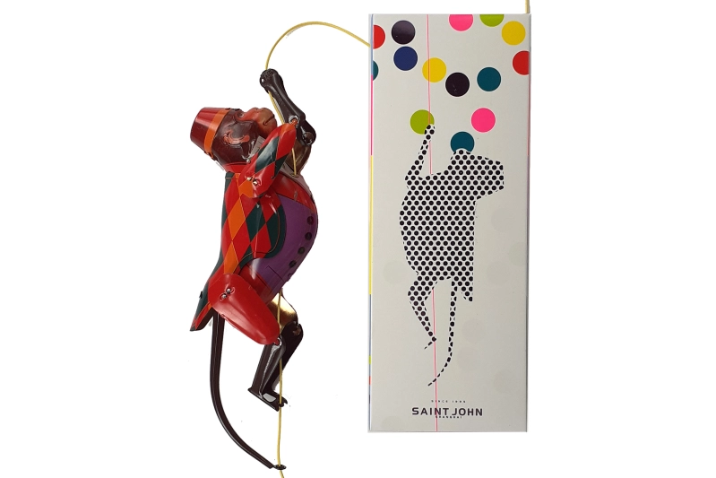 Mico Grimpador rombos liles