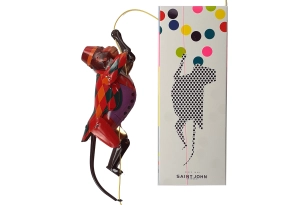 Mico Grimpador rombos liles