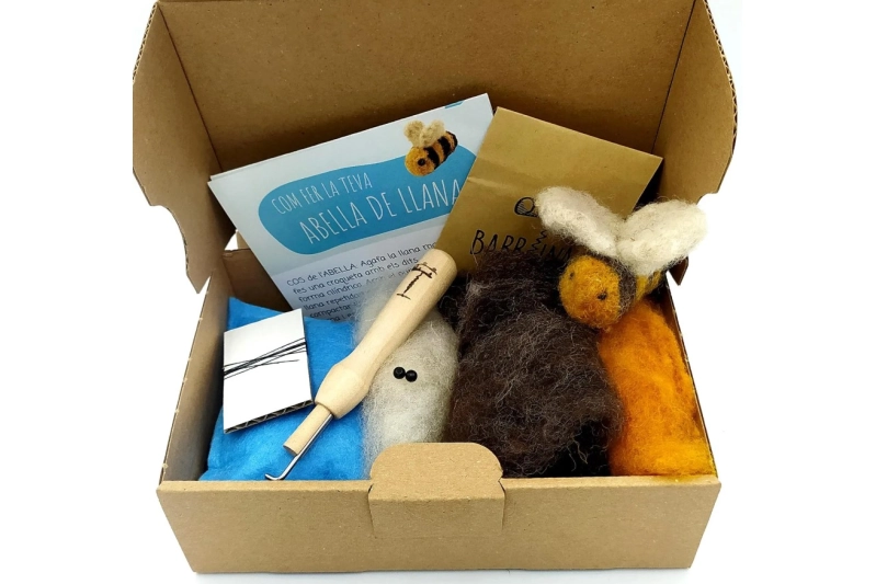 Haz tu Abeja de lana