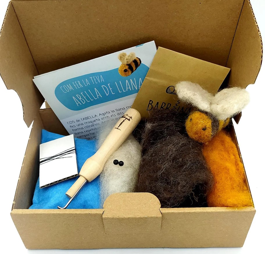 Haz tu Abeja de lana