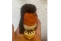 Petirrojo de fieltro