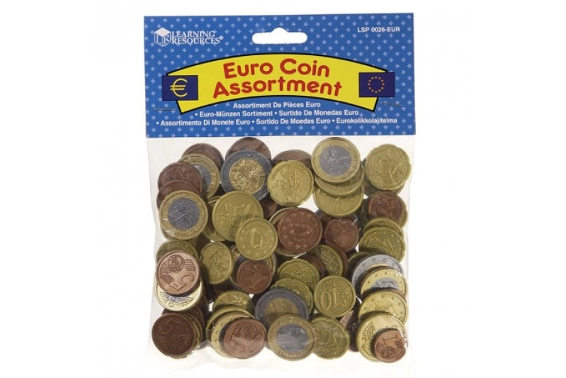 Conjunto de monedas de euro - 100 piezas