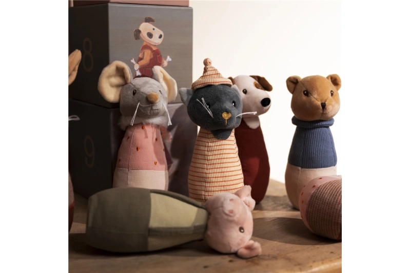 Juego de bolos animalitos