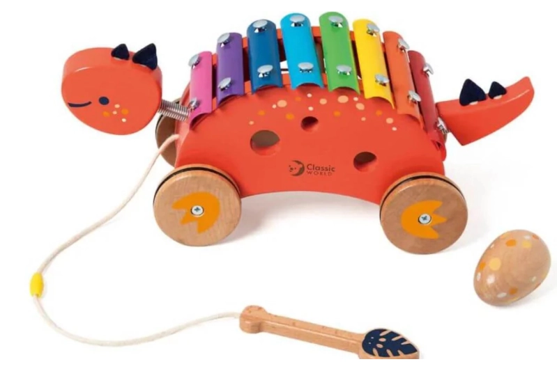 Xilòfon dinosaure i arrossegall