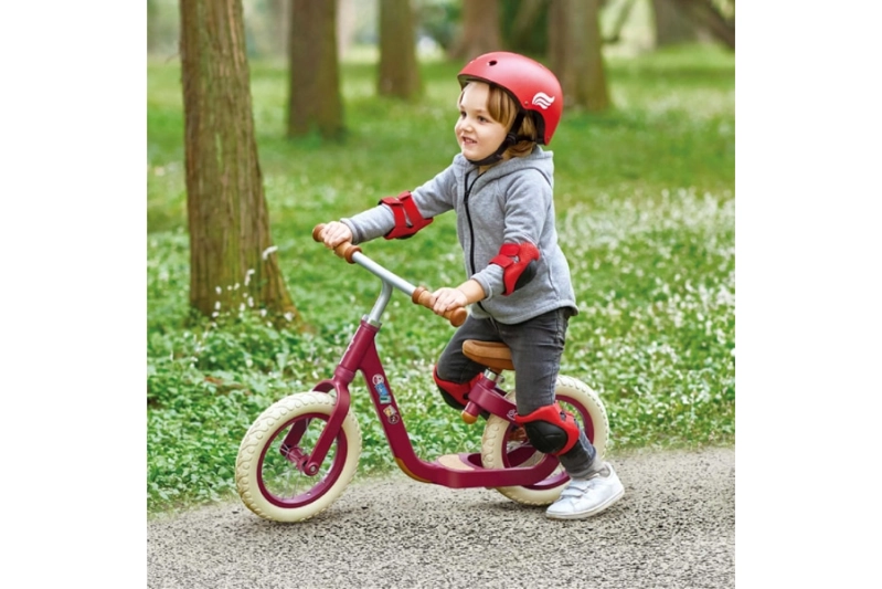Bicicleta de equilibrio roja