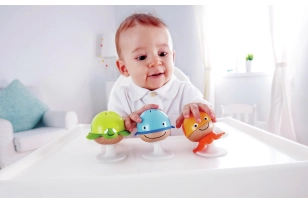 Set de sonajeros con ventosa