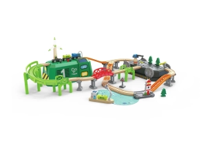 Set de trenes de energía Eco con caja con ruedas