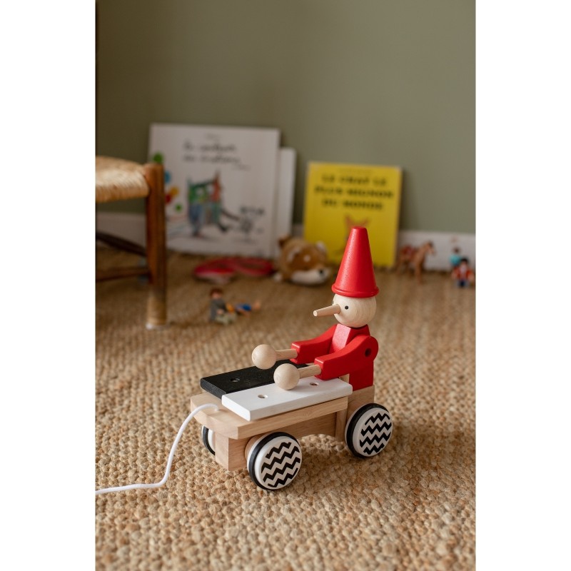 Xilófono de madera de Pinocho