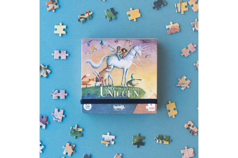 Puzzle poket My Unicorn 100 piezas
