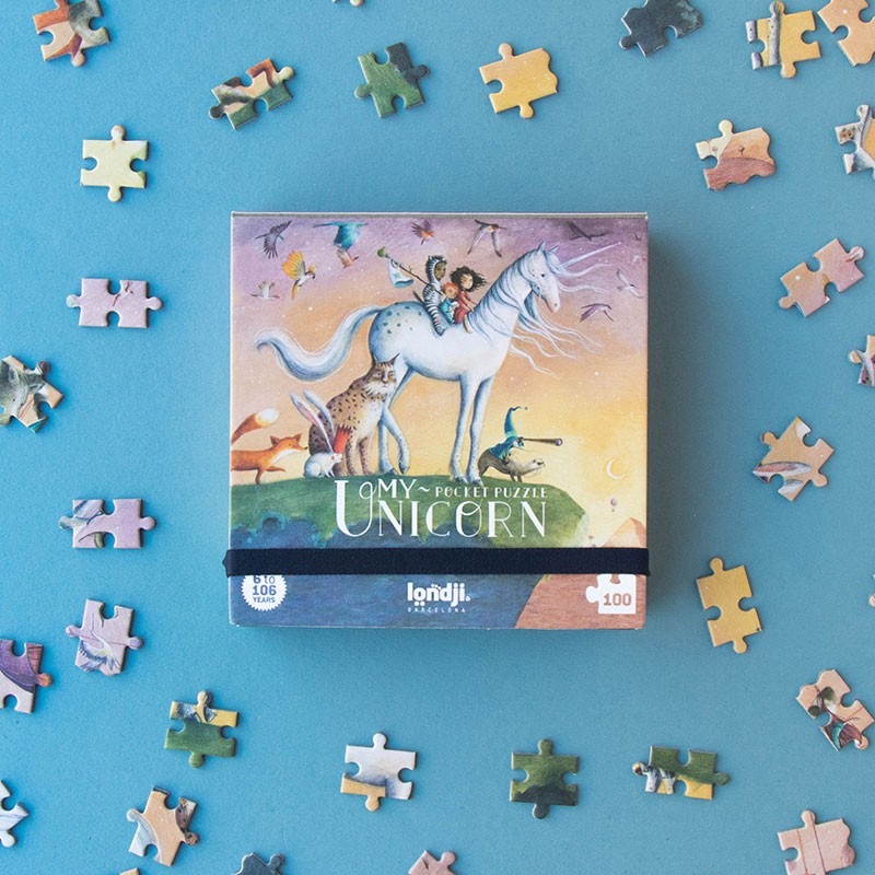 Puzzle poket My Unicorn 100 piezas