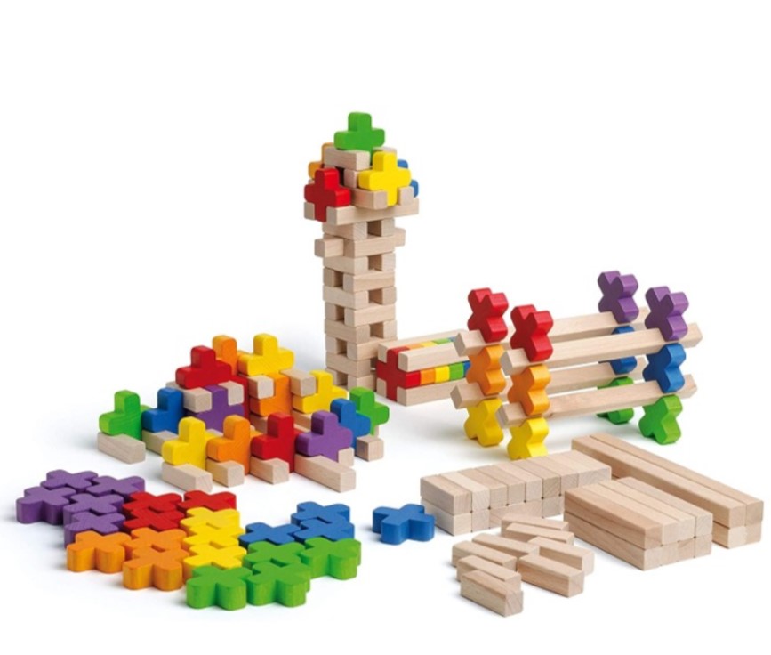 Juego de construcción Barras y Cruz