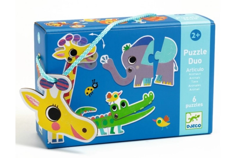 Puzle Duo animales articulados