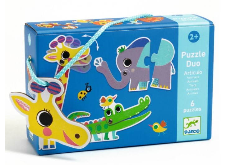 Puzle Duo animals articulats