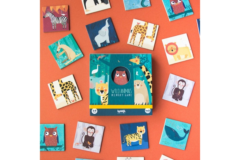 Wild Animals Memory game