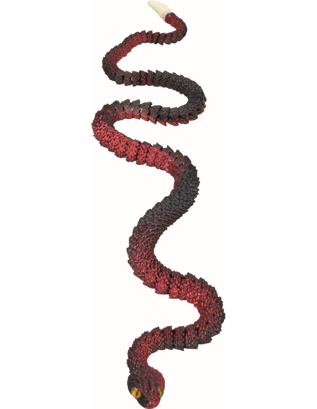 Serpiente de cascabel 3D Crystal Creatures