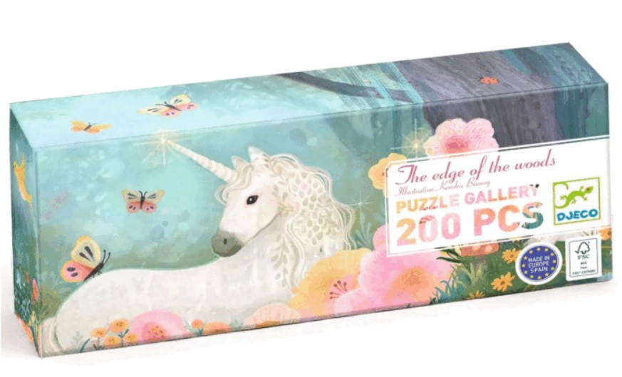 Rompecabezas Unicornio Edge of the woods