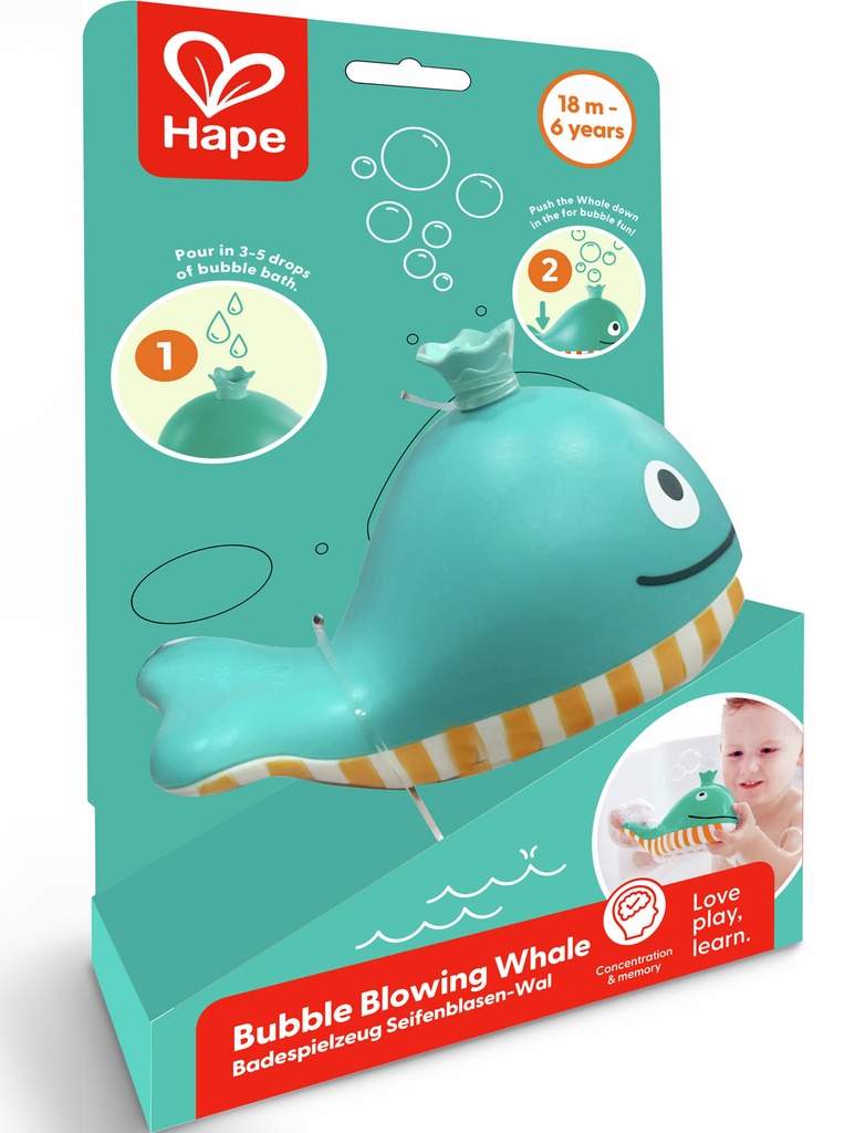 Ballena que hace burbujas