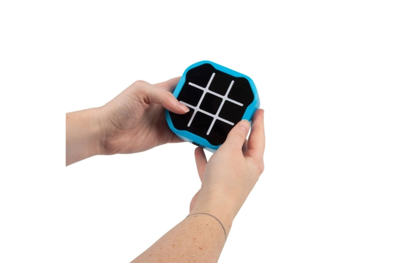 Tic Tac Toe 3 en ratlla electrònic blau