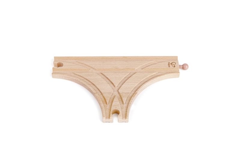 Via de trens T d'una peça 