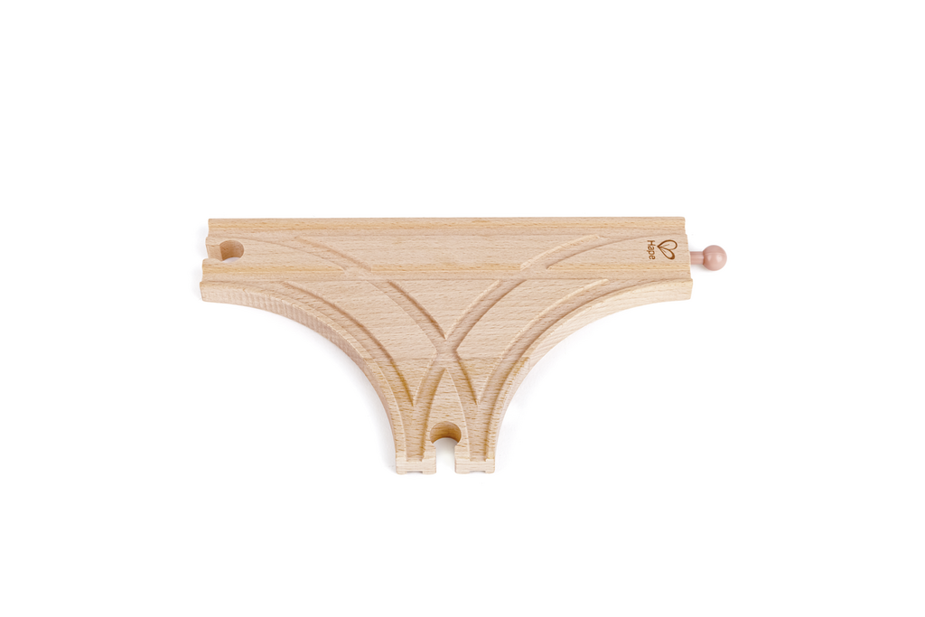 Via de trens T d'una peça 