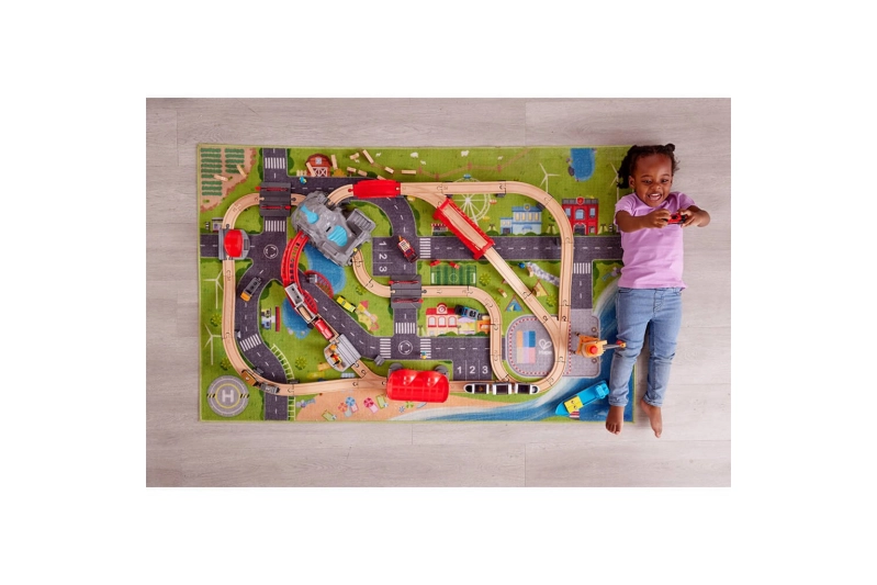 Alfombrilla con carreteras