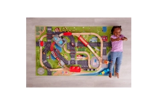 Alfombrilla con carreteras