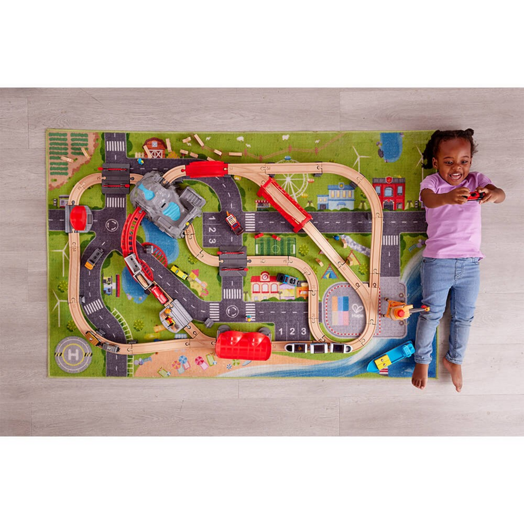 Alfombrilla con carreteras