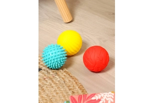 Pack de 3 bolas sensoriales