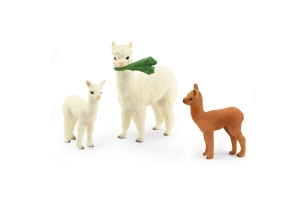 Familia de alpacas Schleich