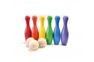 Bolos de madera Arco Iris