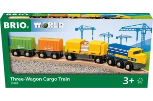 Tren de mercaderies amb 3 vagons BRIO