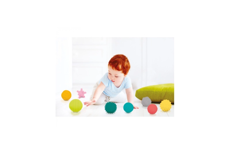Conjunto de 8 pelotas sensoriales