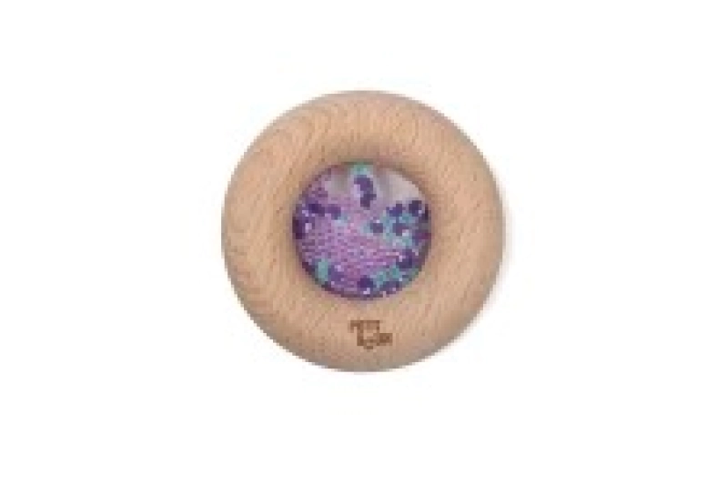 Donuts berenjenas sonajero sensorial