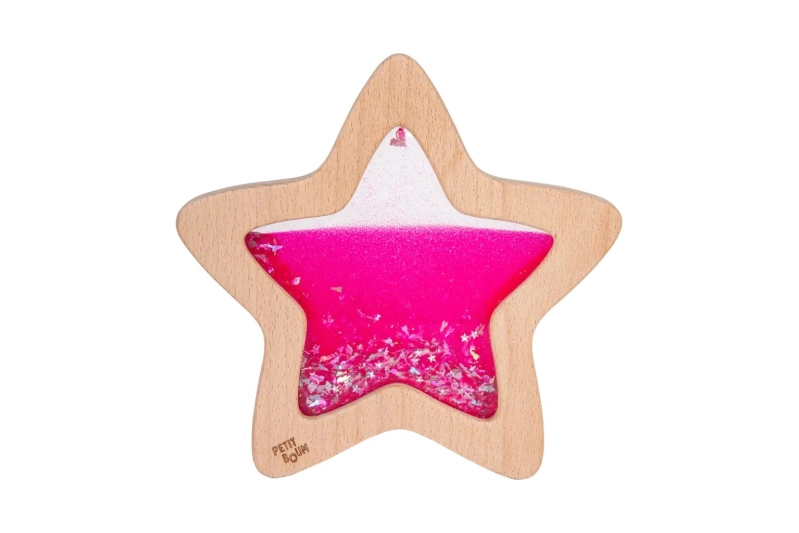 Flow Star estrella sensorial rosa