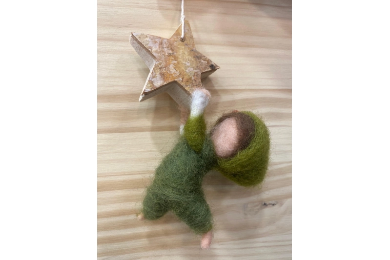 Mòbil de feltre Estrella amb 1 infant