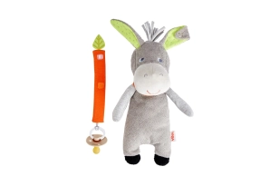 Animalito porta-chupete – Burrito Berto