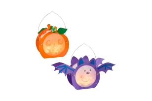 Set creatiu - Farolets de paper Halloween