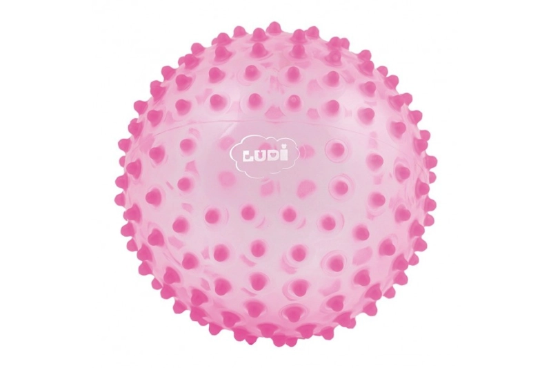 Pelota estimulación sensorial rosa