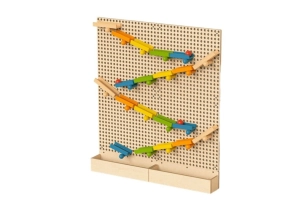 Pista Desenfrenada de pared para bolas o vehículos