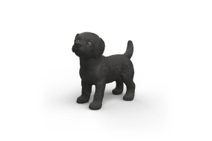 Cachorro Labrador Retriever negro Schleich