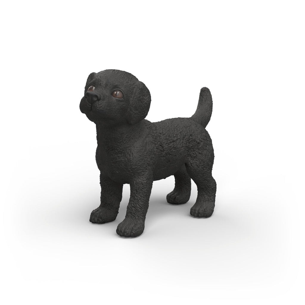 Cachorro Labrador Retriever negro Schleich