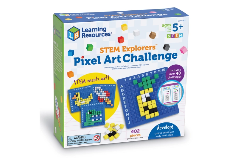 STEAM Explorers Pixel Art Challange